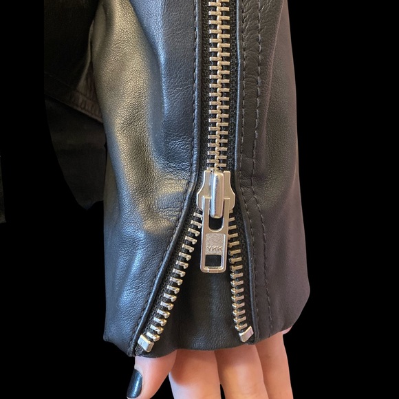 EUC Halogen Leather Plus-size moto Jacket 🧥 - Picture 2 of 7